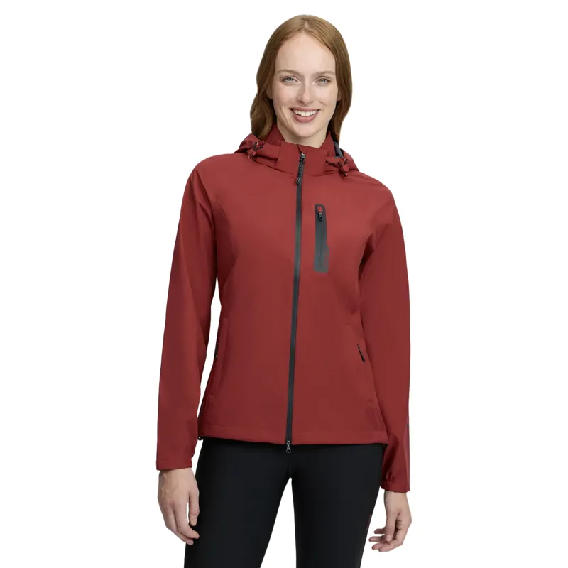 LeMieux Athena Women's Waterproof Lightweight Jacket - Russet-1