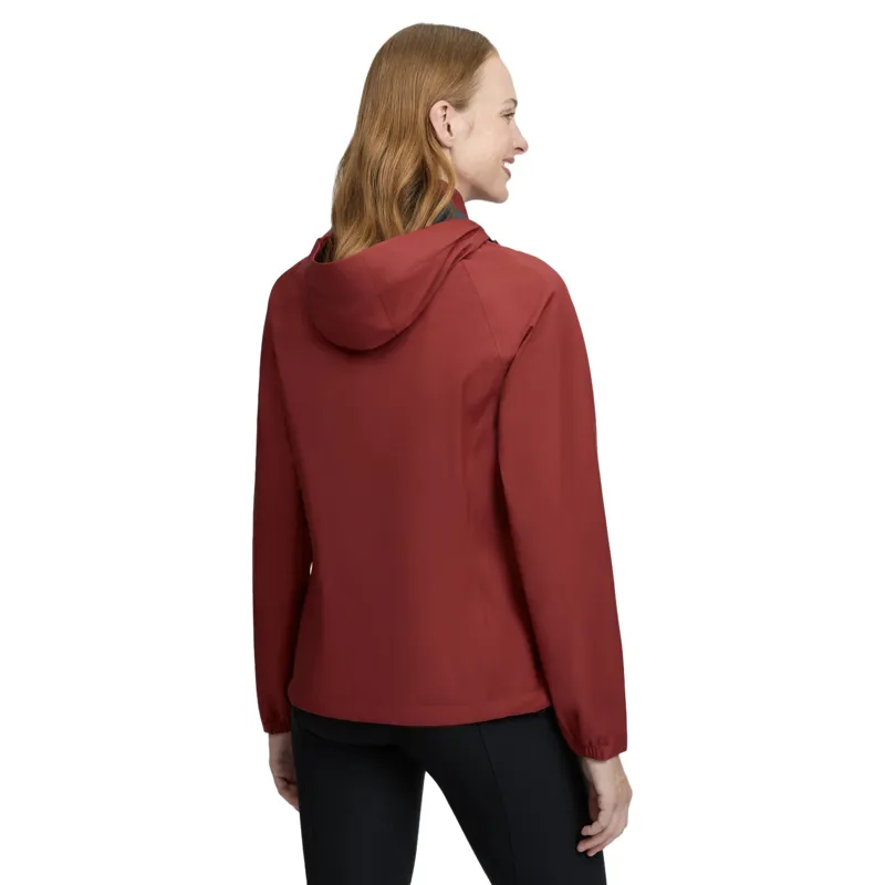 LeMieux Athena Women's Waterproof Lightweight Jacket - Russet-3
