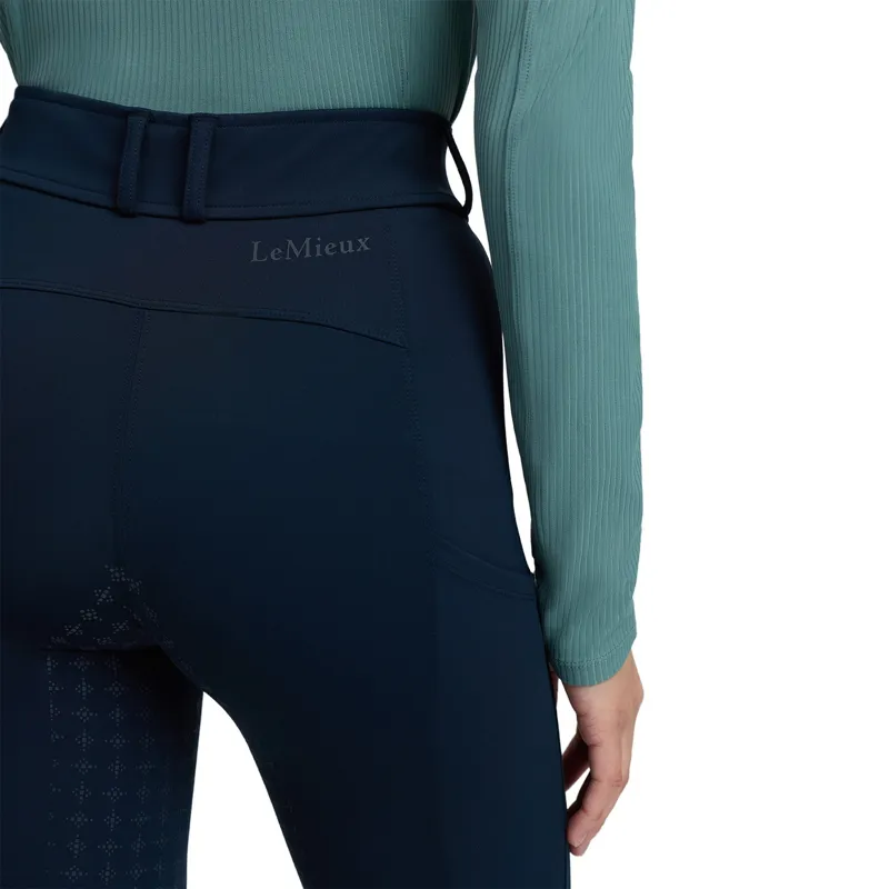 LeMieux Becca Half Seat Womens Breeches - Navy-5