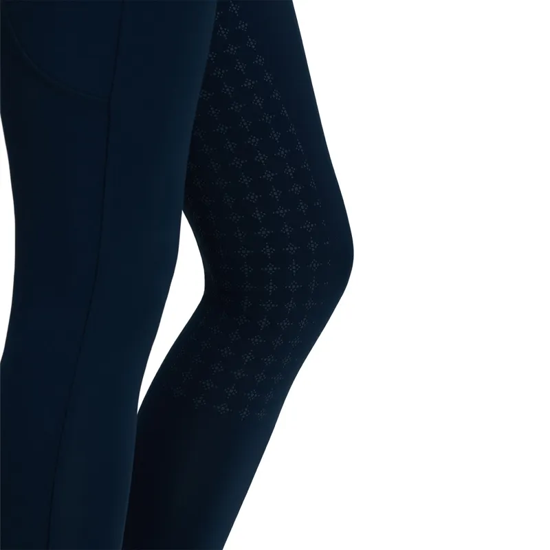 LeMieux Becca Half Seat Womens Breeches - Navy-3