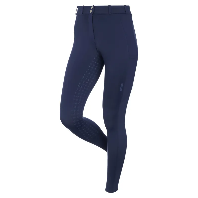 LeMieux Becca Half Seat Womens Breeches - Navy-1