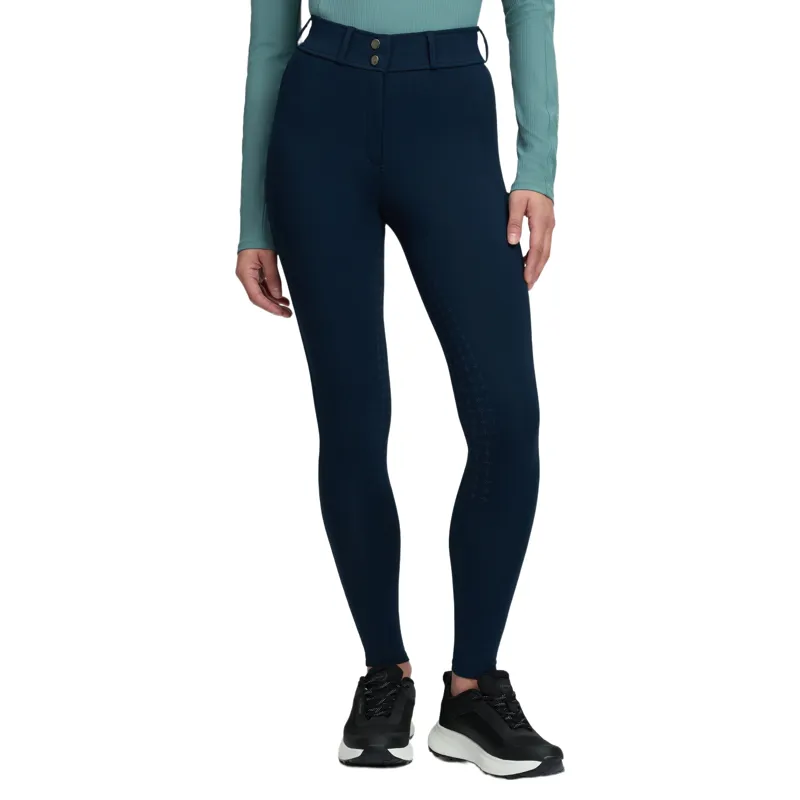 LeMieux Becca Half Seat Womens Breeches - Navy