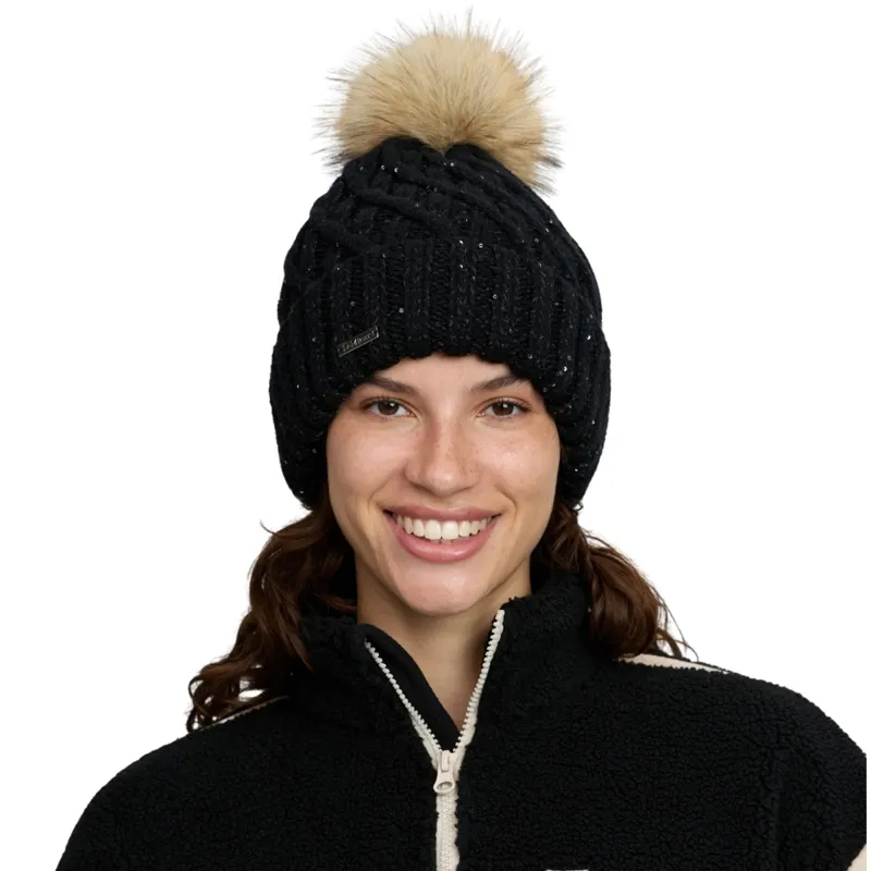 LeMieux Bernie Sequin Beanie - Black-4