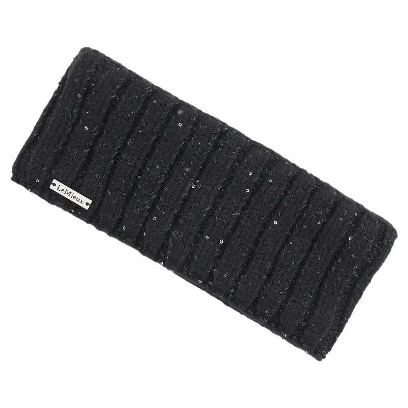 LeMieux Bernie Women's Sequin Headband - Black-1