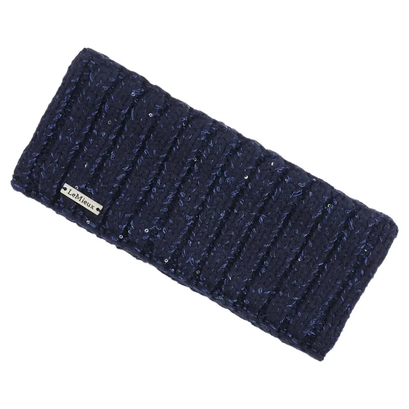 LeMieux Bernie Women's Sequin Headband - Navy-1