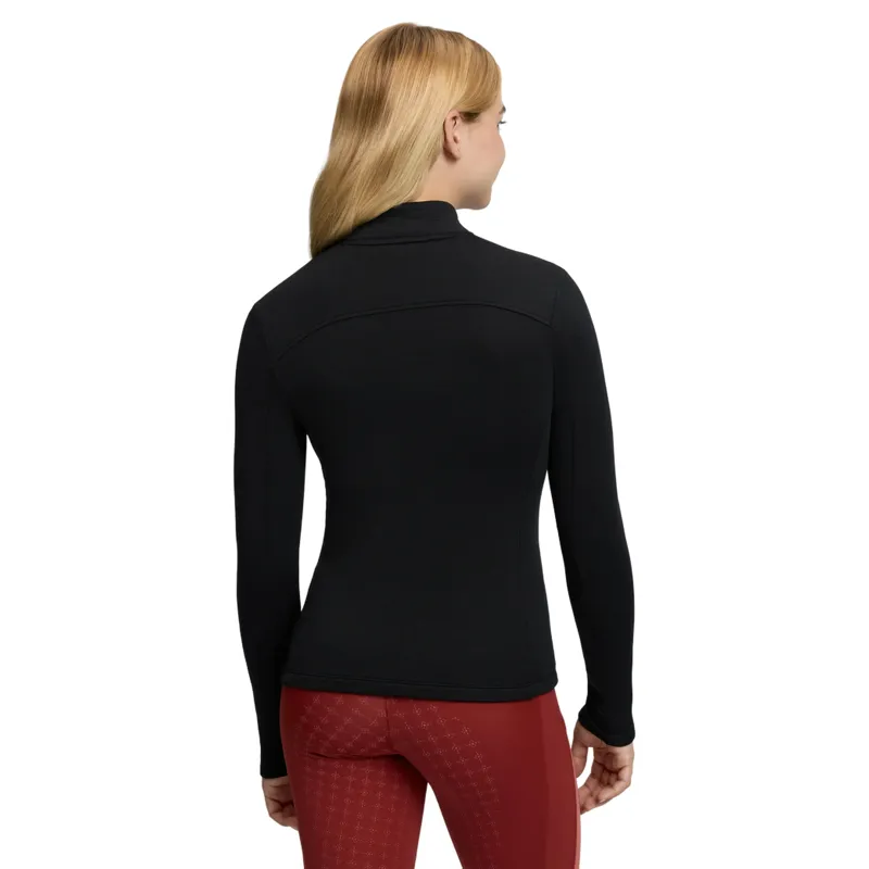LeMieux Young Rider Bethany Junior Girls Zip-Up Fleece - Black-1