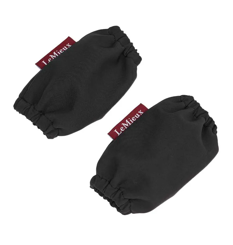 LeMieux Blanket Buckle Covers 2 Pack - Black-1