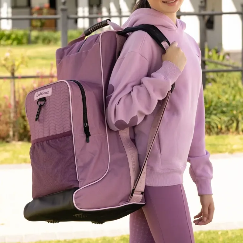 LeMieux Boot and Helmet Bag - Mallow-2
