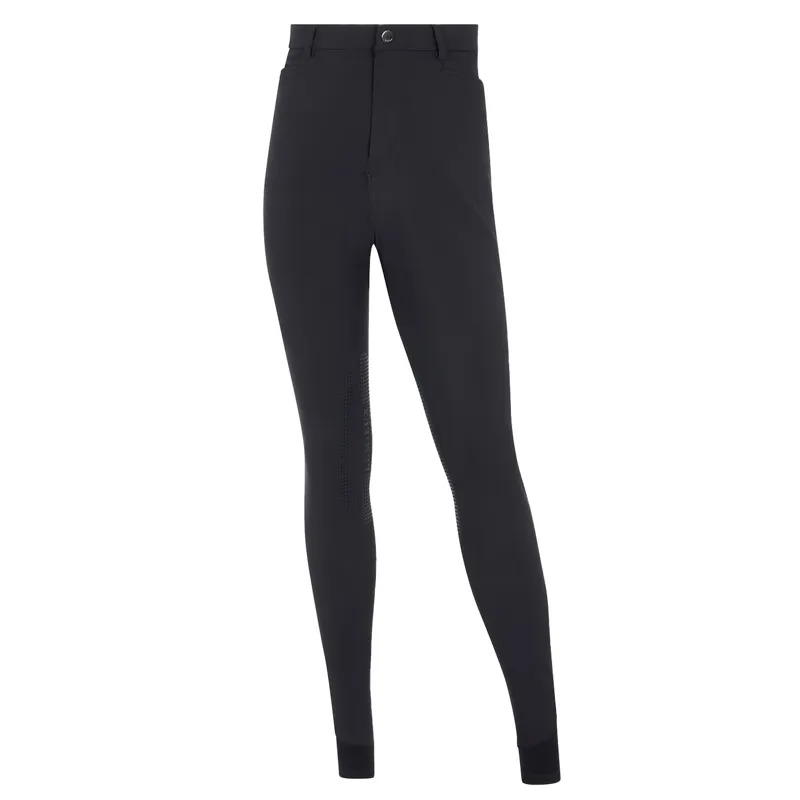 LeMieux Young Rider Boys Knee Grip Sport Breeches - Black-2