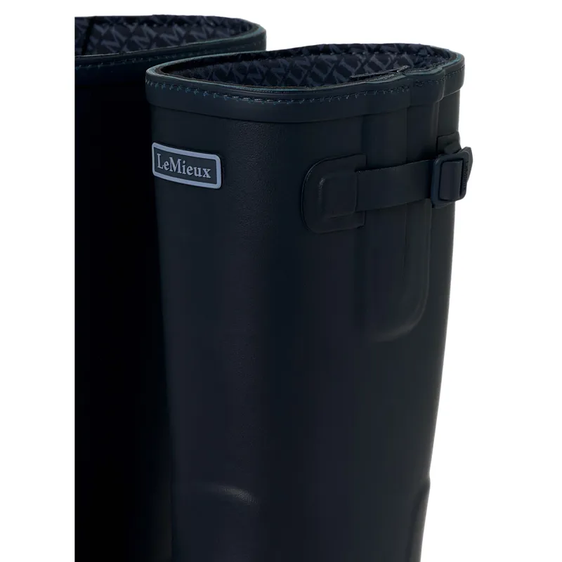 LeMieux Young Rider Bramshaw Rain Boots - Navy-4