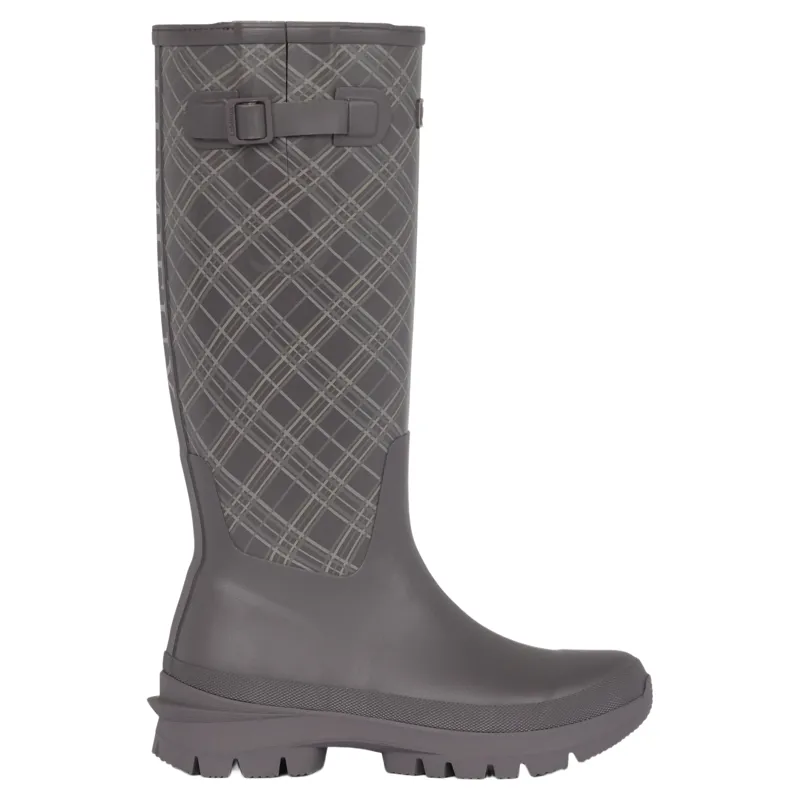 LeMieux Heritage Bramshaw Womens Neoprene Lined Rubber Boots - Cocoa-1
