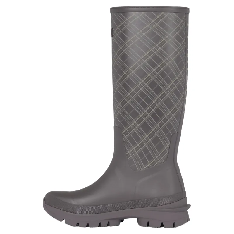 LeMieux Heritage Bramshaw Womens Neoprene Lined Rubber Boots - Cocoa-6