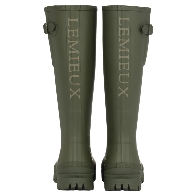 LeMieux Bramshaw Wellington Boots - Olive-1