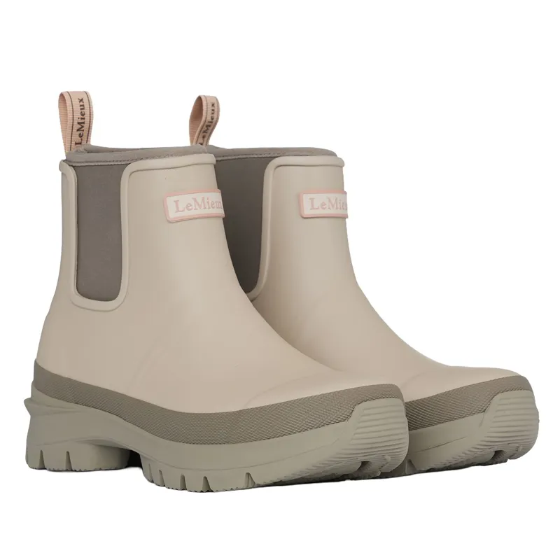 LeMieux Bramshaw Women's Chelsea Short Boots - Stone