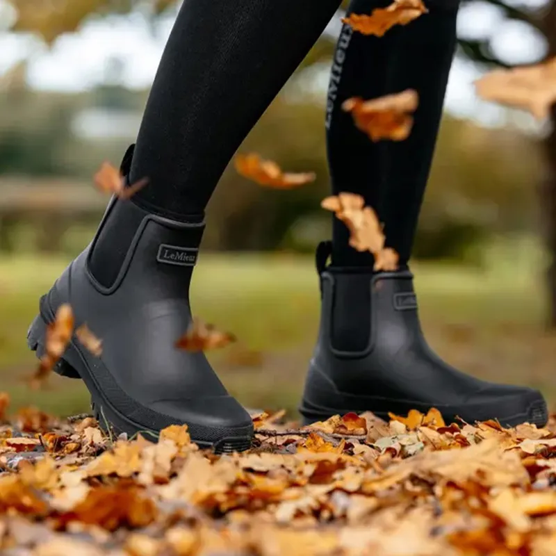 LeMieux Bramshaw Women's Chelsea Short Boots - Black-3