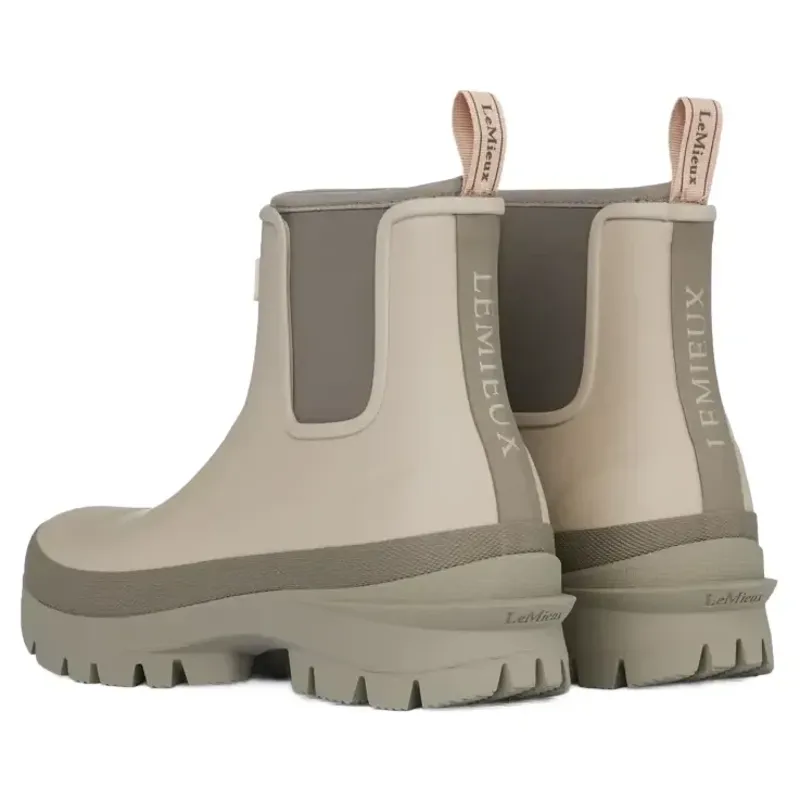 LeMieux Bramshaw Women's Chelsea Short Boots - Stone-1