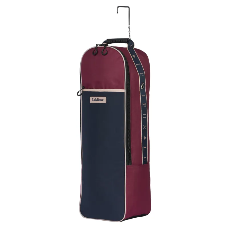 LeMieux Anatomical Bridle Bag - Blackberry