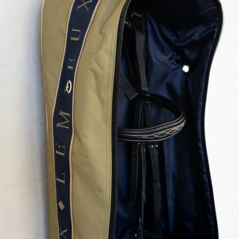 LeMieux Anatomical Bridle Bag - Gooseberry-1