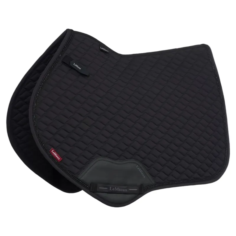 LeMieux Brilliance Close Contact Saddle Pad - Black