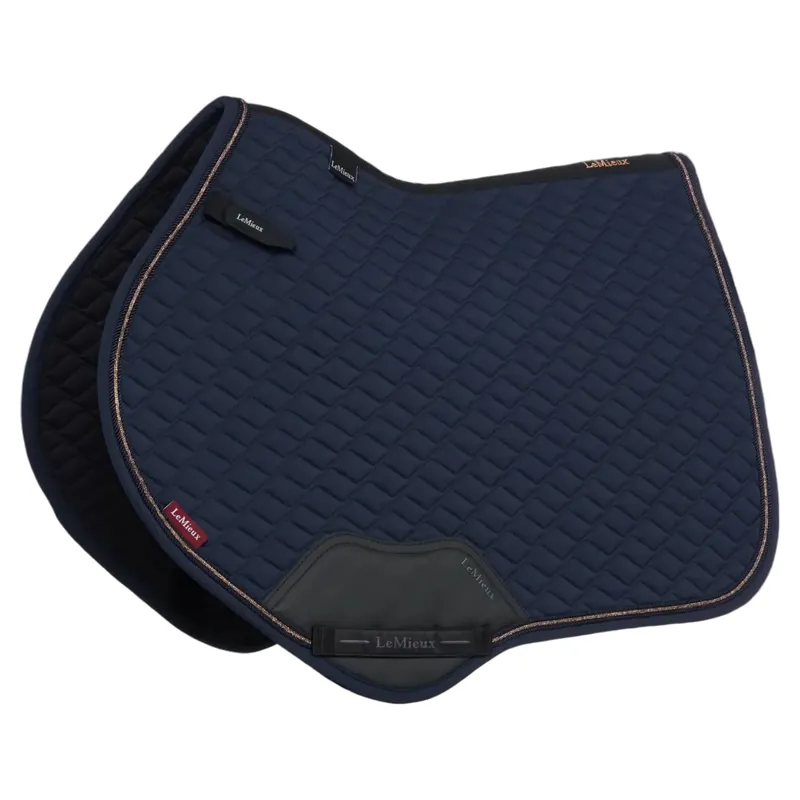 LeMieux Brilliance Close Contact Saddle Pad - Navy