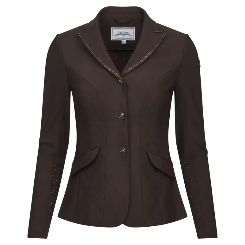 LeMieux Brilliance Diana Women's Show Jacket - Espresso-3