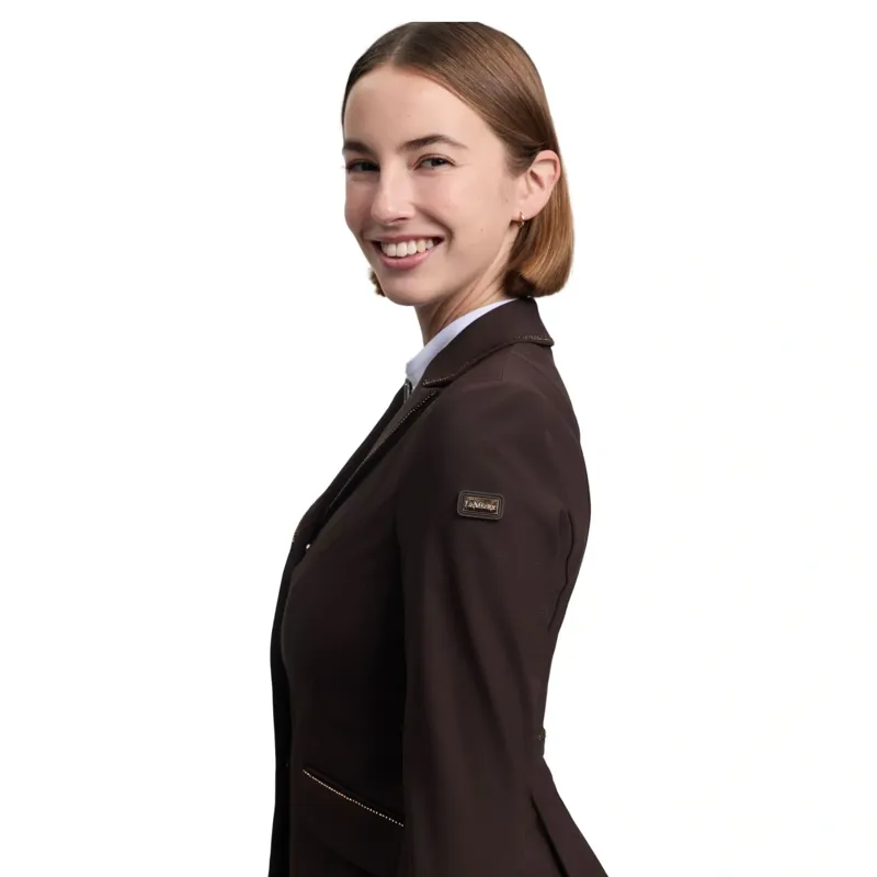 LeMieux Brilliance Diana Women's Show Jacket - Espresso-4