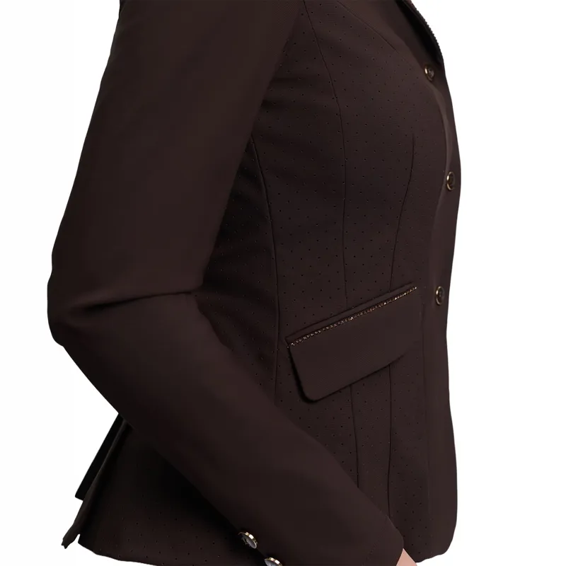 LeMieux Brilliance Diana Women's Show Jacket - Espresso-8