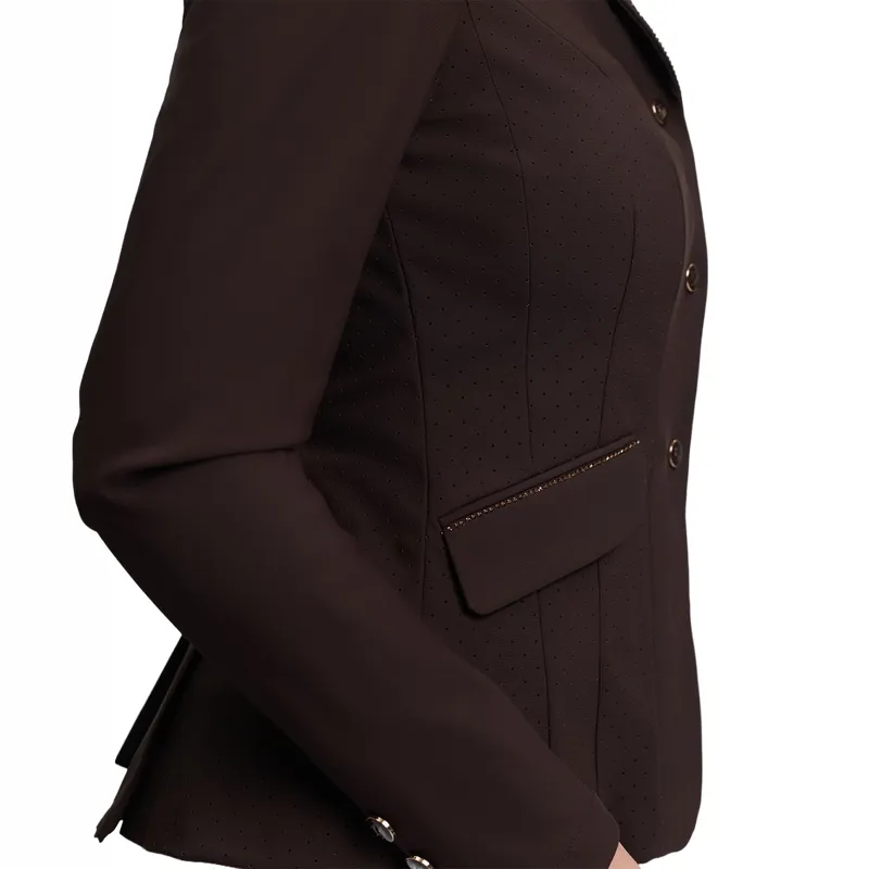 LeMieux Brilliance Diana Women's Show Jacket - Espresso-5
