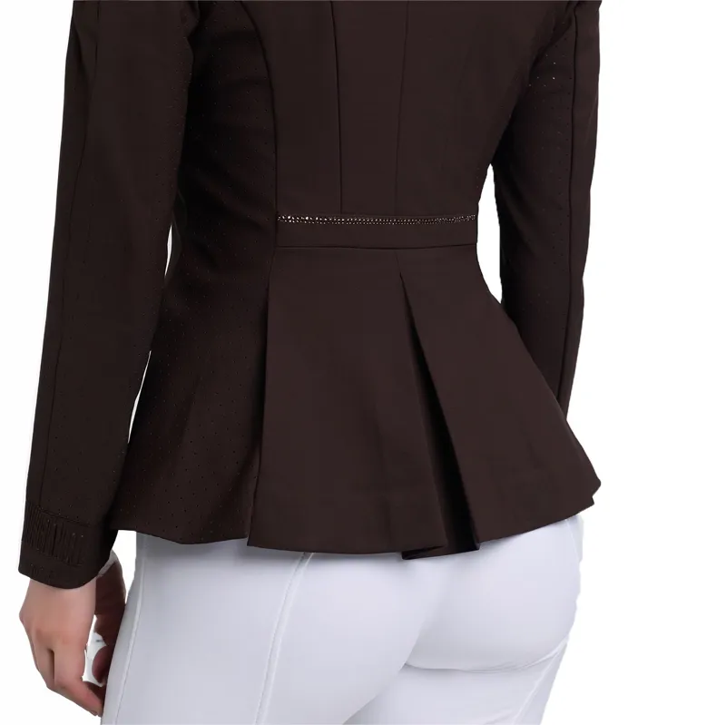 LeMieux Brilliance Diana Women's Show Jacket - Espresso-9
