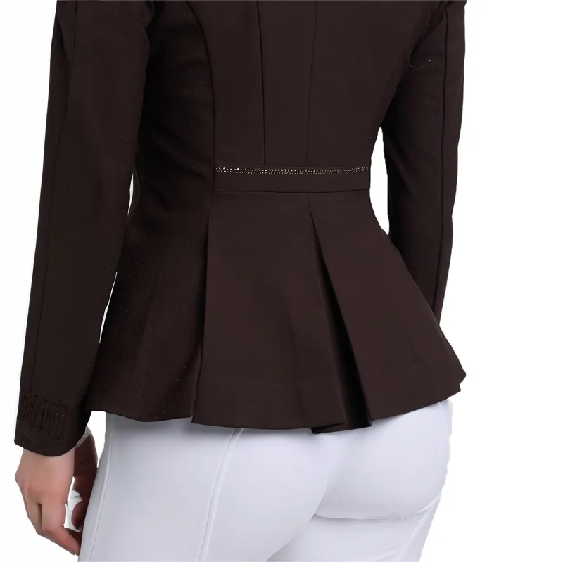 LeMieux Brilliance Diana Women's Show Jacket - Espresso-6
