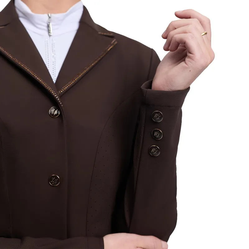 LeMieux Brilliance Diana Women's Show Jacket - Espresso-7