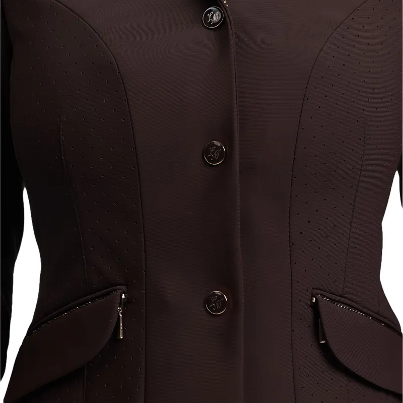 LeMieux Brilliance Diana Women's Show Jacket - Espresso-8