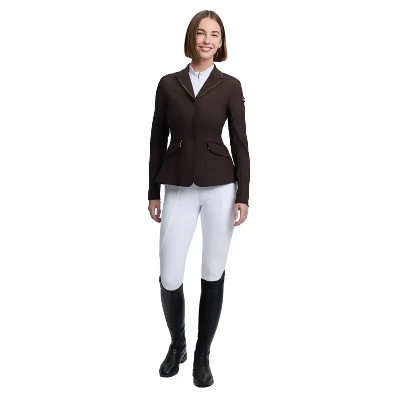 LeMieux Brilliance Diana Women's Show Jacket - Espresso-13