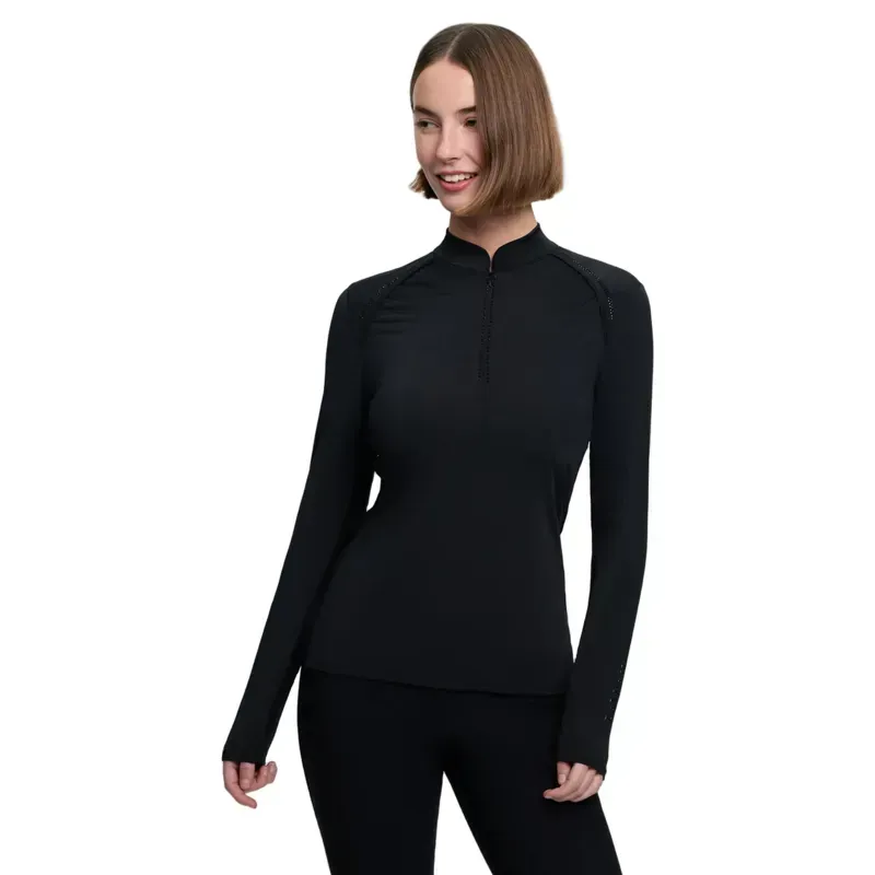 LeMieux Brilliance Heyden Women's Lightweight Base Layer - Black