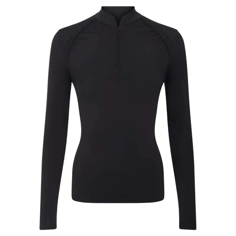 LeMieux Brilliance Heyden Women's Lightweight Base Layer - Black-1