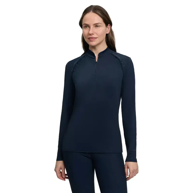 LeMieux Brilliance Heyden Women's Lightweight Base Layer - Navy