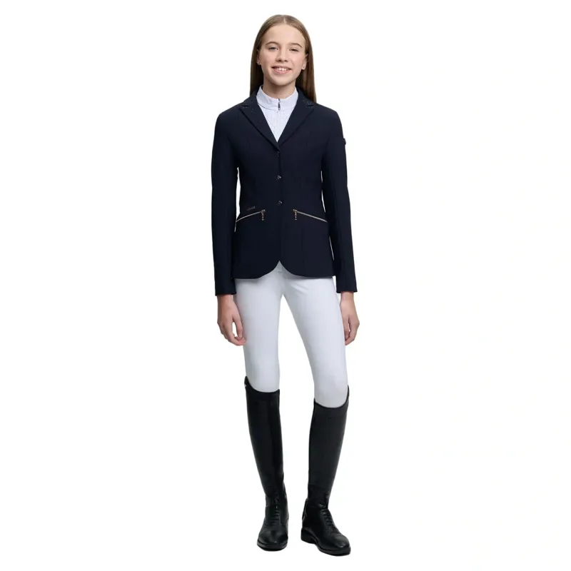 LeMieux Brilliance Junior Pro Show Coat-Navy-3