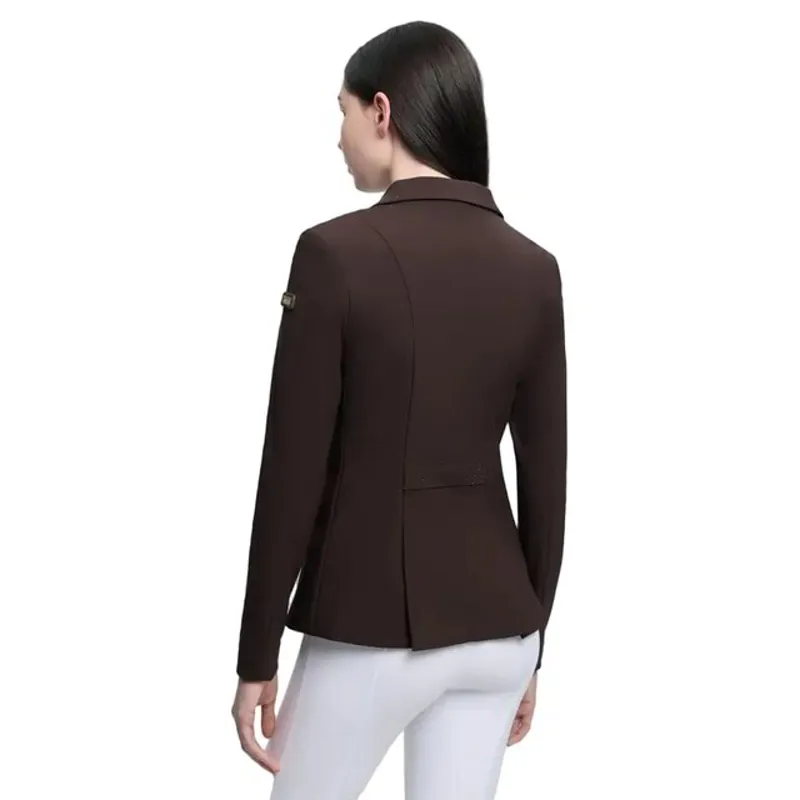 LeMieux Brilliance Junior Pro Show Coat - Espresso-1