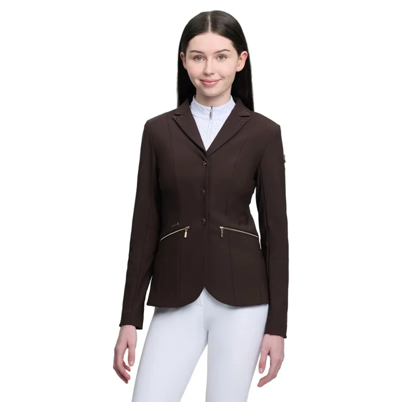 LeMieux Brilliance Junior Pro Show Coat - Espresso
