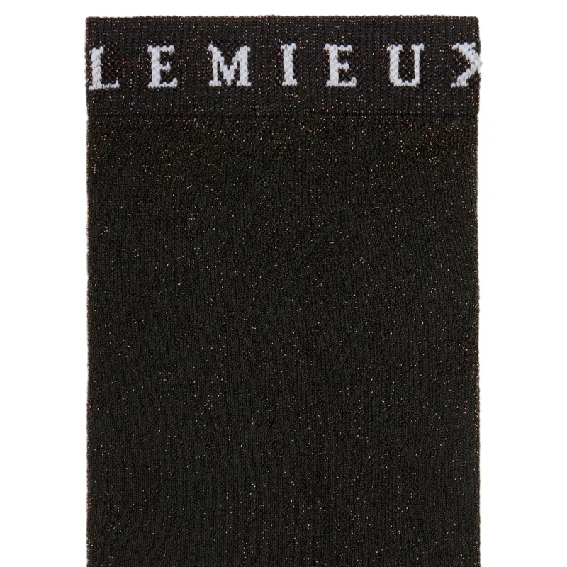 LeMieux Brilliance Women's Competition Tall Riding Socks - Espresso-2