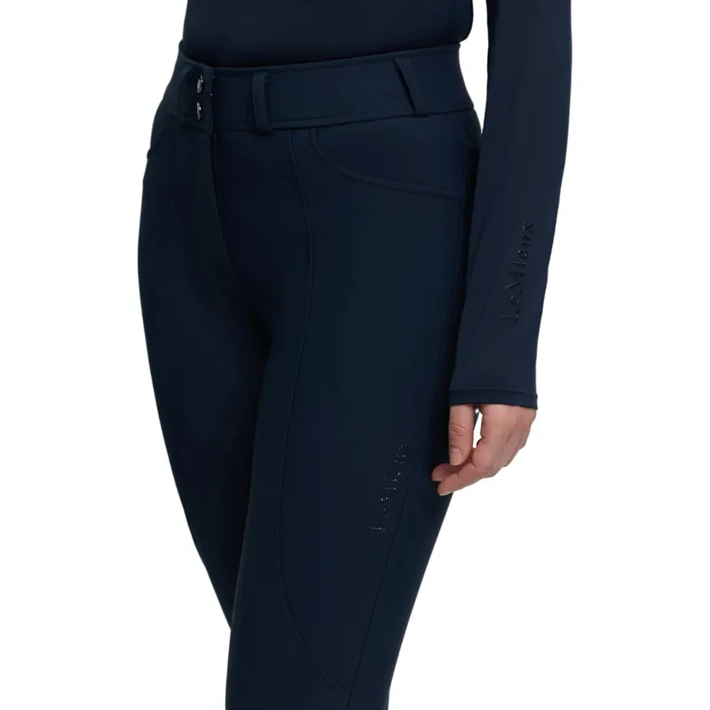 LeMieux Brilliance Full Grip Women's Breeches - Navy-5