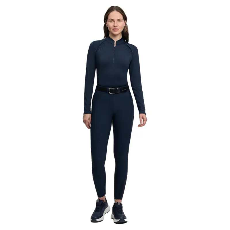 LeMieux Brilliance Full Grip Women's Breeches - Navy-6