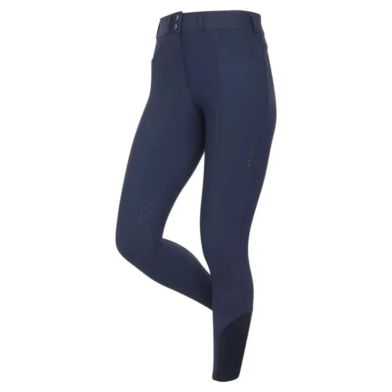 LeMieux Brilliance Women's Knee Grip Breeches - Navy-1