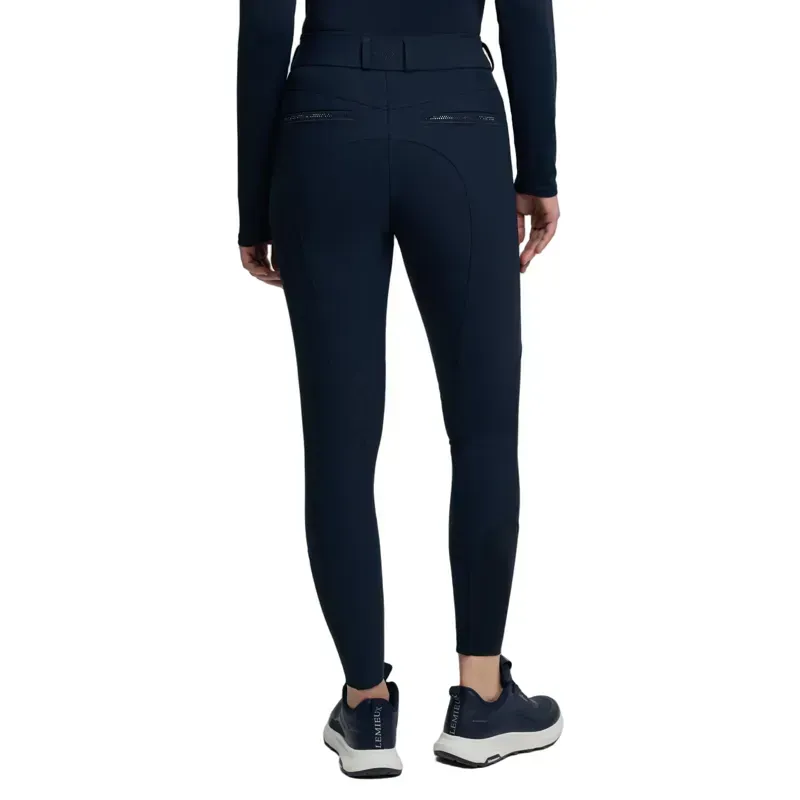 LeMieux Brilliance Women's Knee Grip Breeches - Navy-2