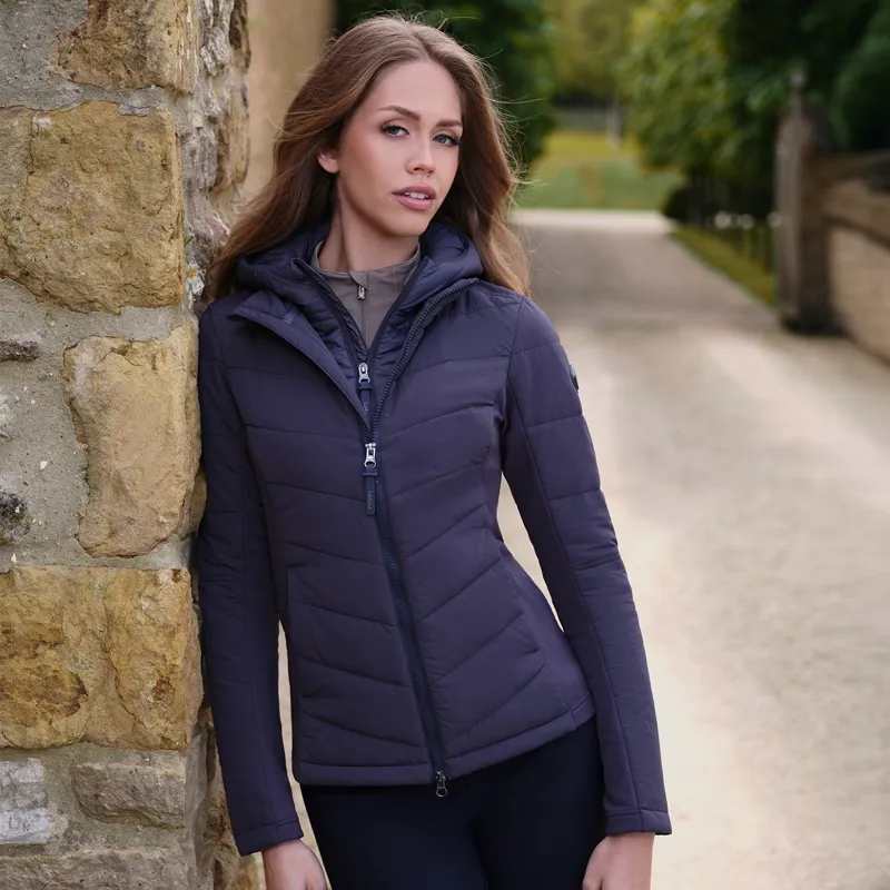 LeMieux Briony Womens Hybrid Jacket - Dusk Blue-10