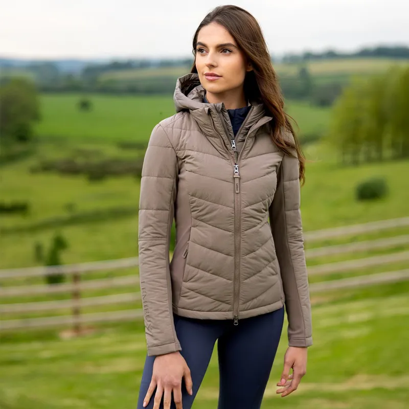 LeMieux Briony Women's Hybrid Jacket - Pecan-7