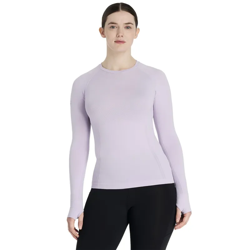 LeMieux Britney Women's Seamless Long Sleeve Top - Lilac