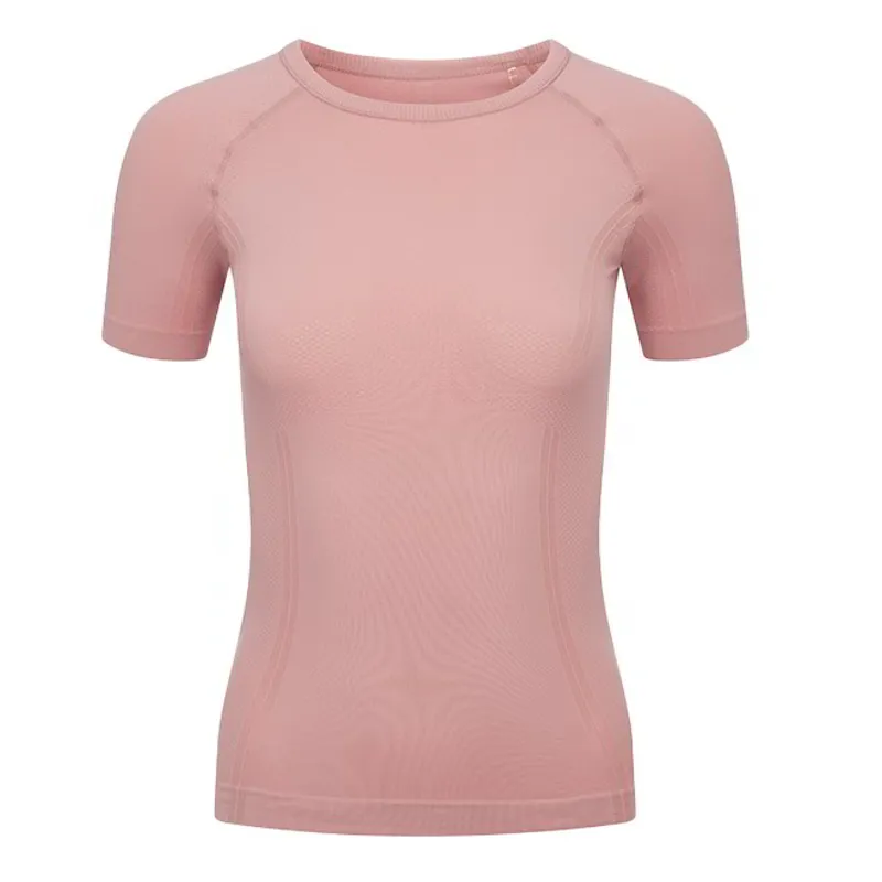 LeMieux Britney Women's Seamless Short Sleeve Top - Blossom-2
