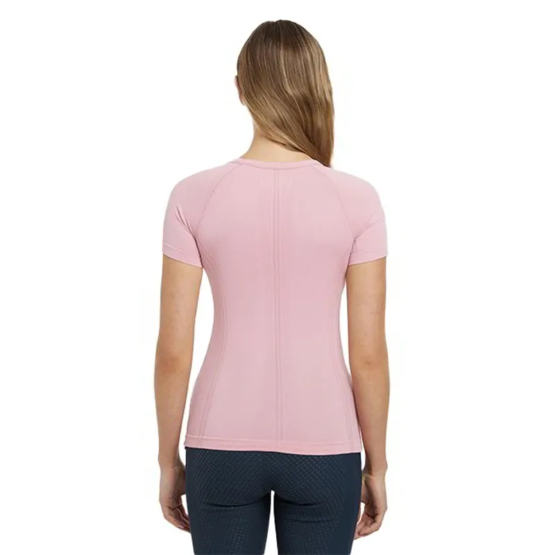 LeMieux Britney Women's Seamless Short Sleeve Top - Blossom-4