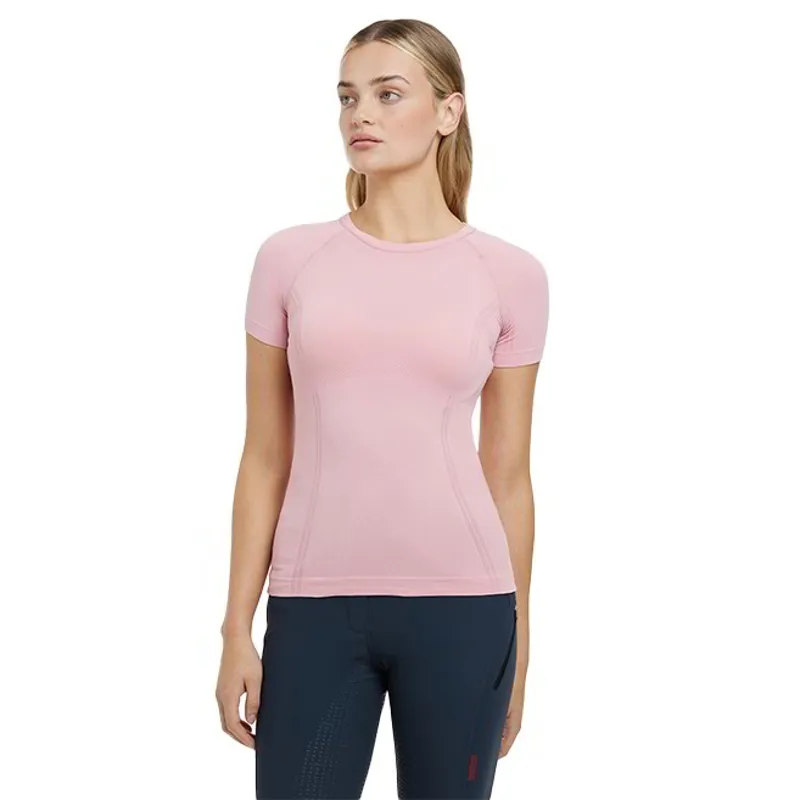 LeMieux Britney Women's Seamless Short Sleeve Top - Blossom